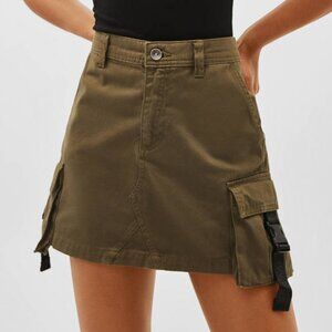 Bershka Cargo Mini Skirt